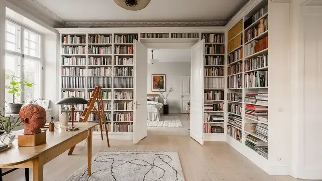 Perpustakaan Estetik Nyaman